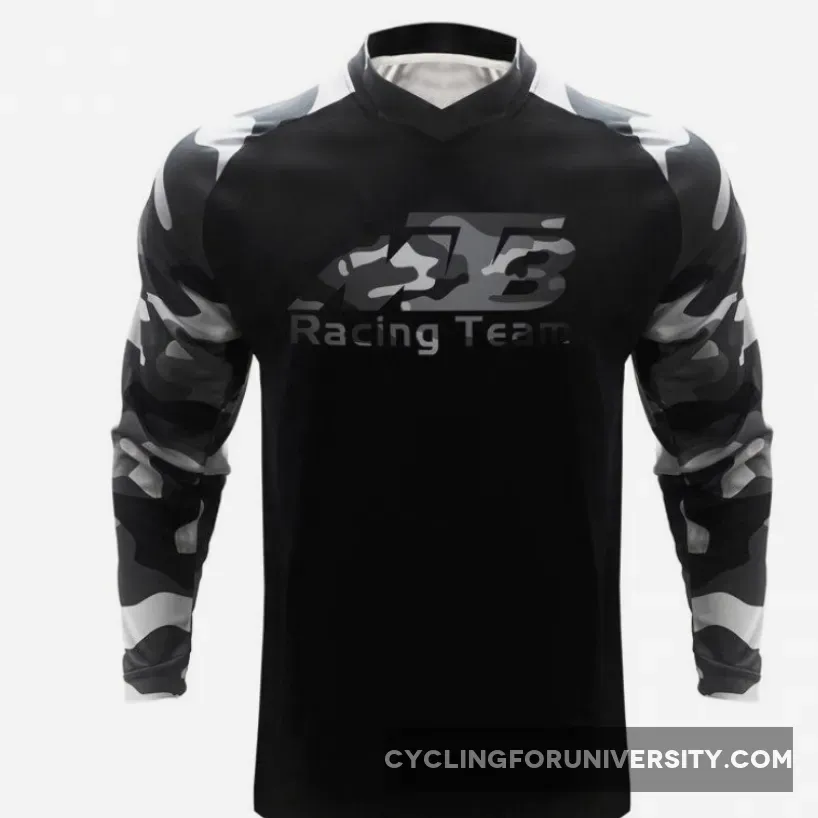 Motorcycle Cycling Jersey The New MTB Off Road Enduro Jersey,Mountain Bike Motorcycle Cycling Jersey Fresh and Breathable Long T-Shirt
