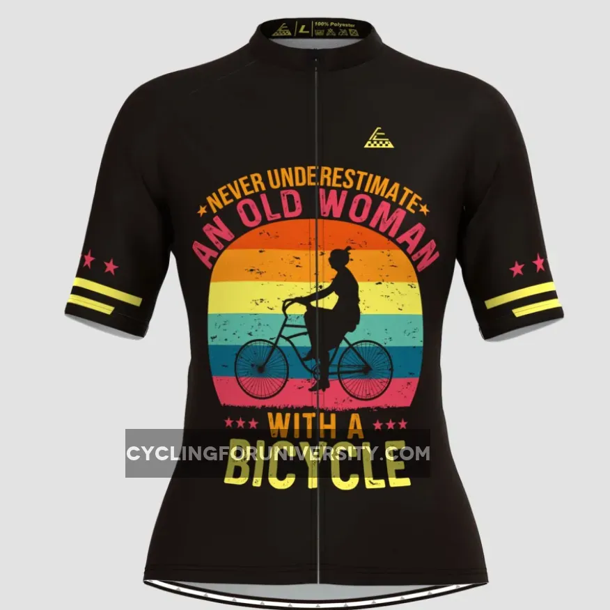 Women's Old Woman Cycling Jersey V1 Restock