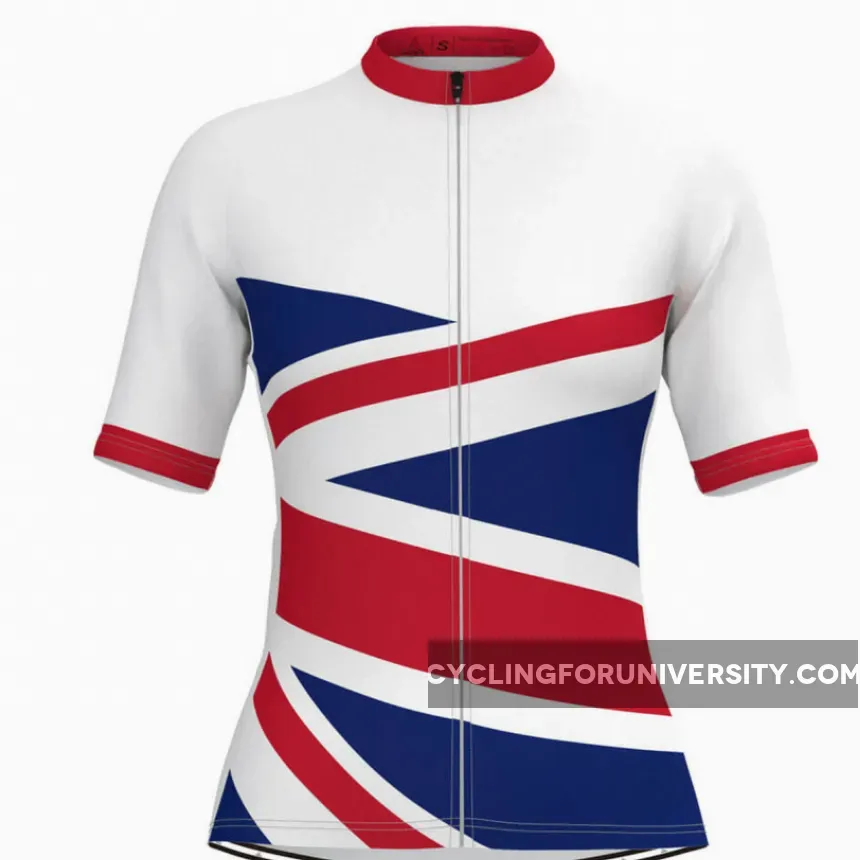 Women's United Kingdom Flag Cycling Jersey Restock
