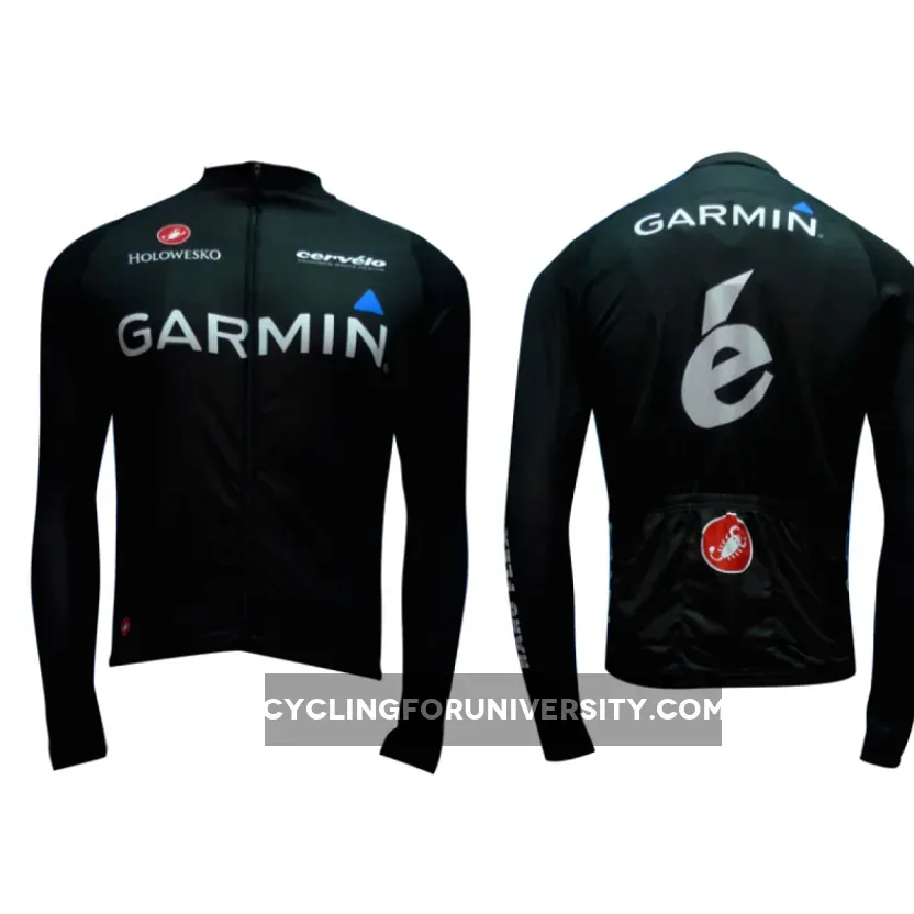 2011 Garmin-CERVELO Black Edition Cycling Winter Jacket