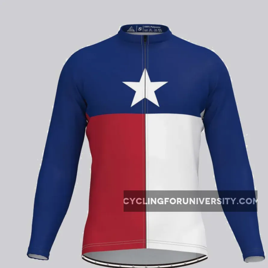 Classic Texas State Men's LS Cycling Jersey Online