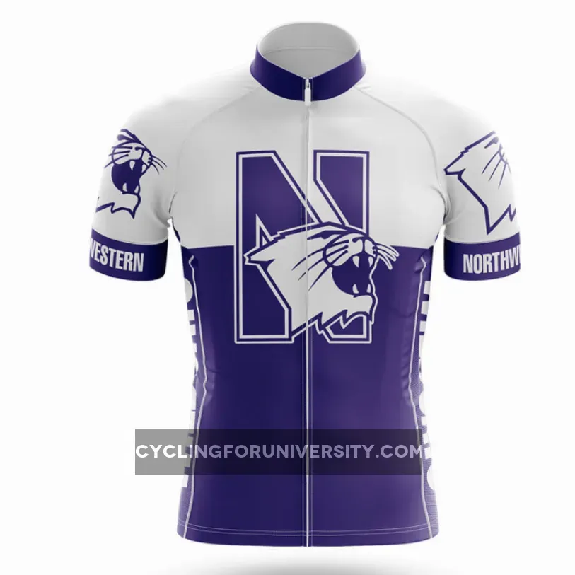 Northwestern University V2 - Men's Cycling / Jersey Only