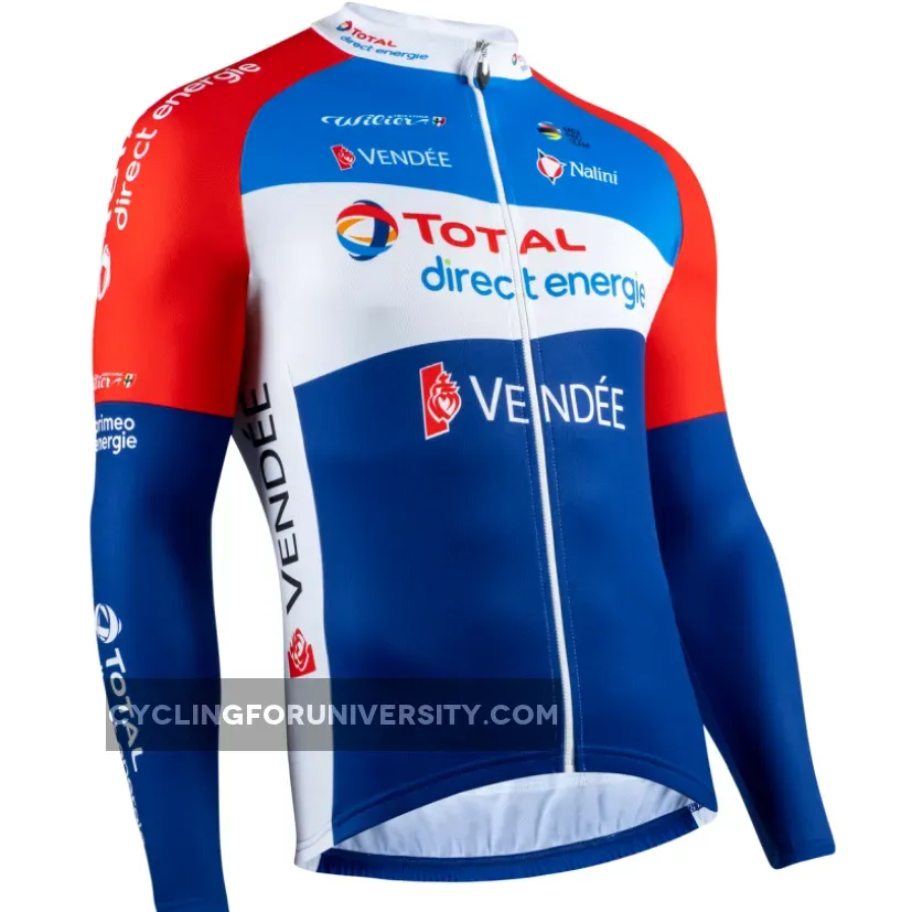 2020 Direct Energie Long Sleeve Jersey, Restock DIR20L1