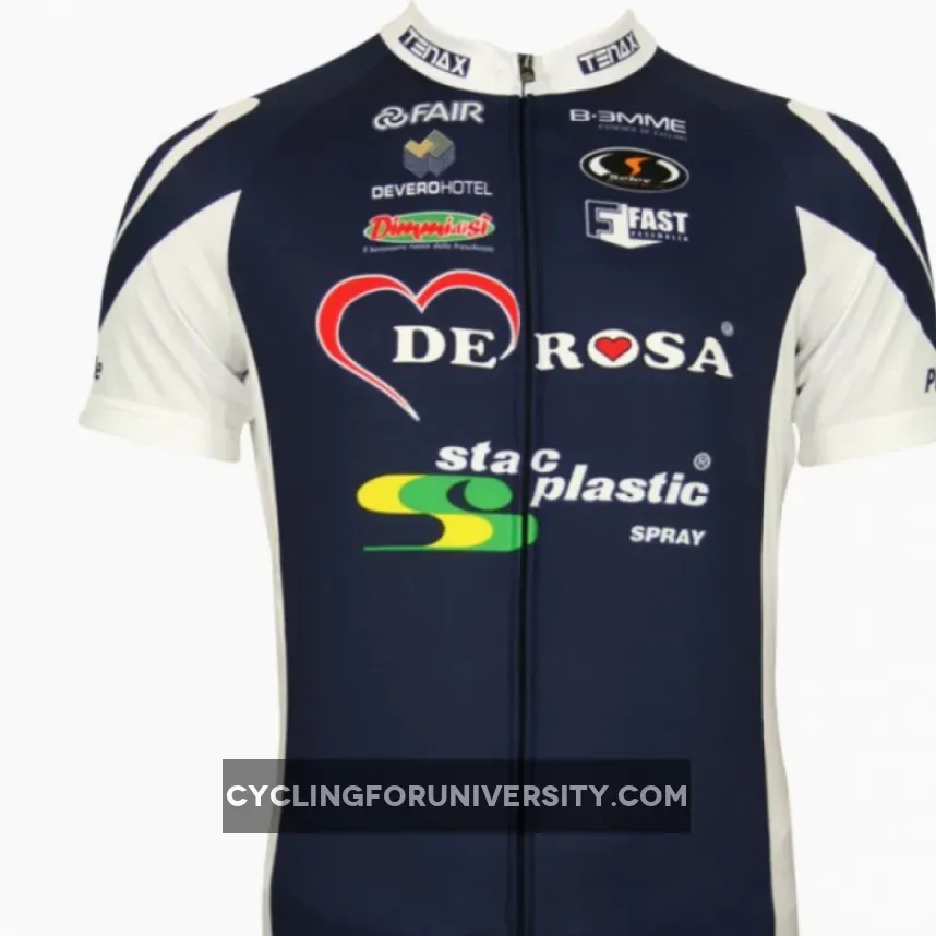 DeRosa 2010 Biemme Radsport-Profi-Team - Short Sleeve Jersey