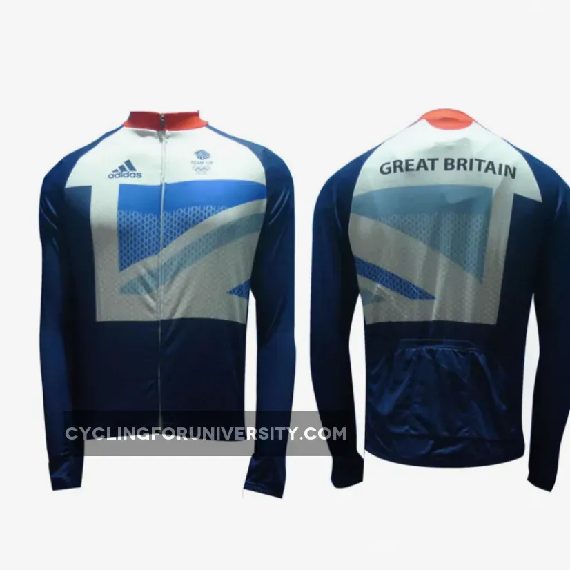 Olympic 2012 Team GB Cycling Long Sleeve Winter Jacket