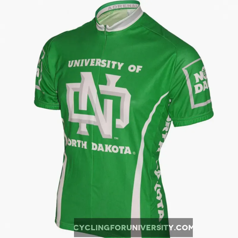 UND University of North Dakota Fighting Sioux Cycling Short Sleeve Jersey