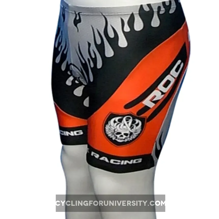Team Rock Racing Cycling Shorts ORANGE Outlet