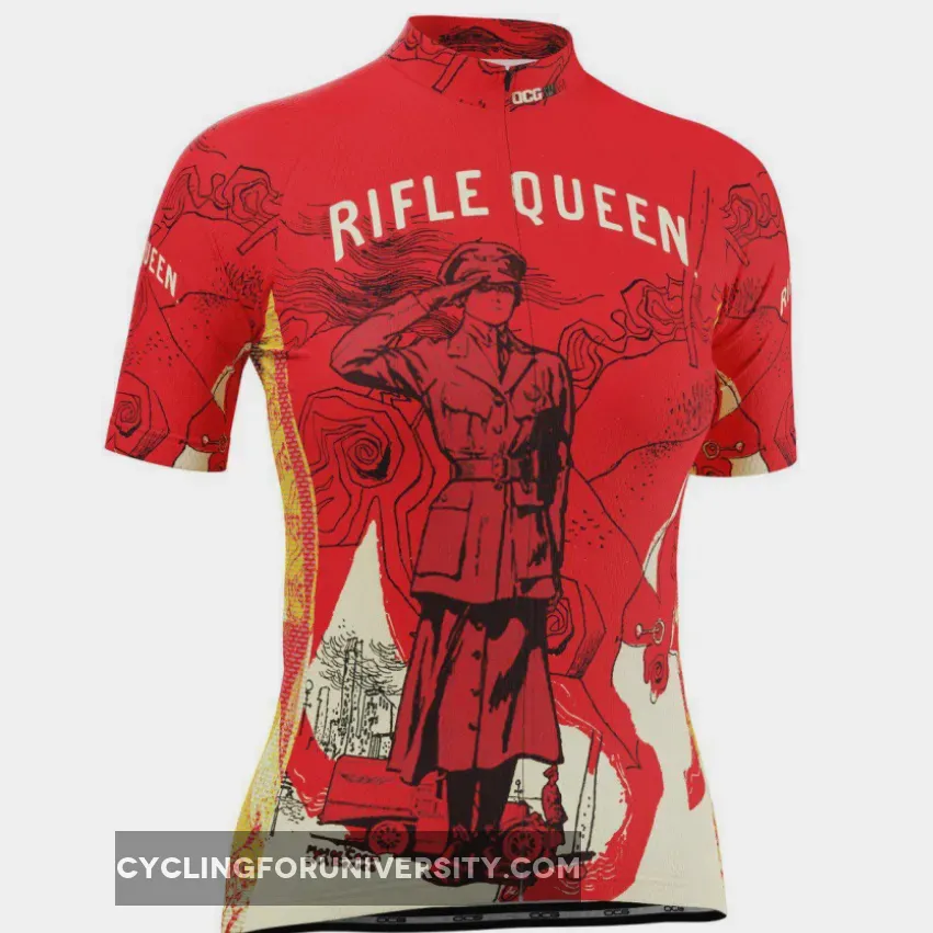 Women's Rifle Queen Short Sleeve Cycling Jersey