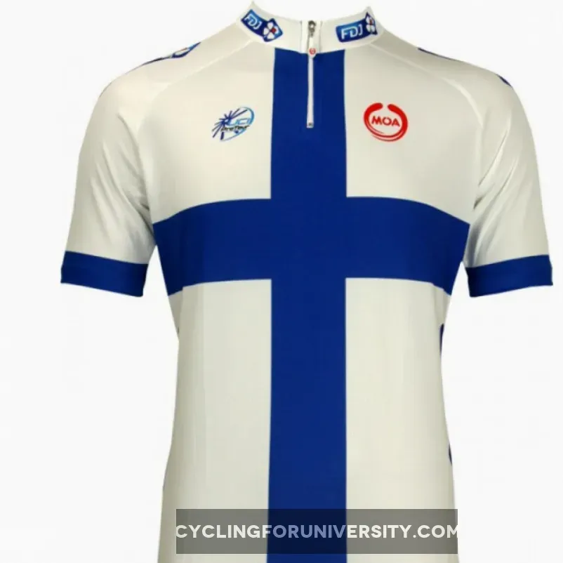 Francaise des Jeux (FdJ) finnischer Meister 2010 - Profi-Team Short Sleeve Jersey