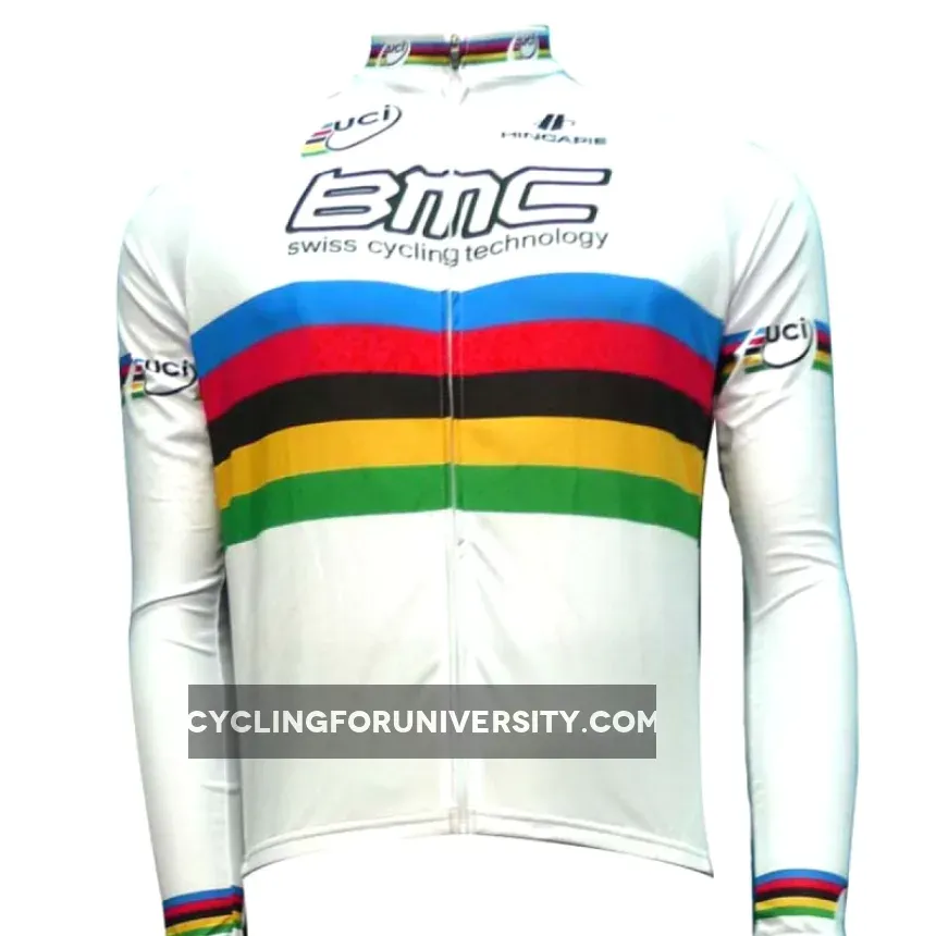 2011 BMC UCI World Champion Long Sleeve Jersey Brand New