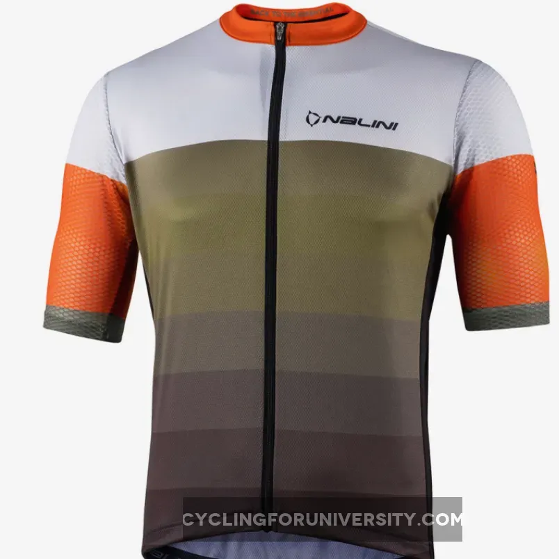 Nalini Classica BAS Green Orange 4430 Jersey,