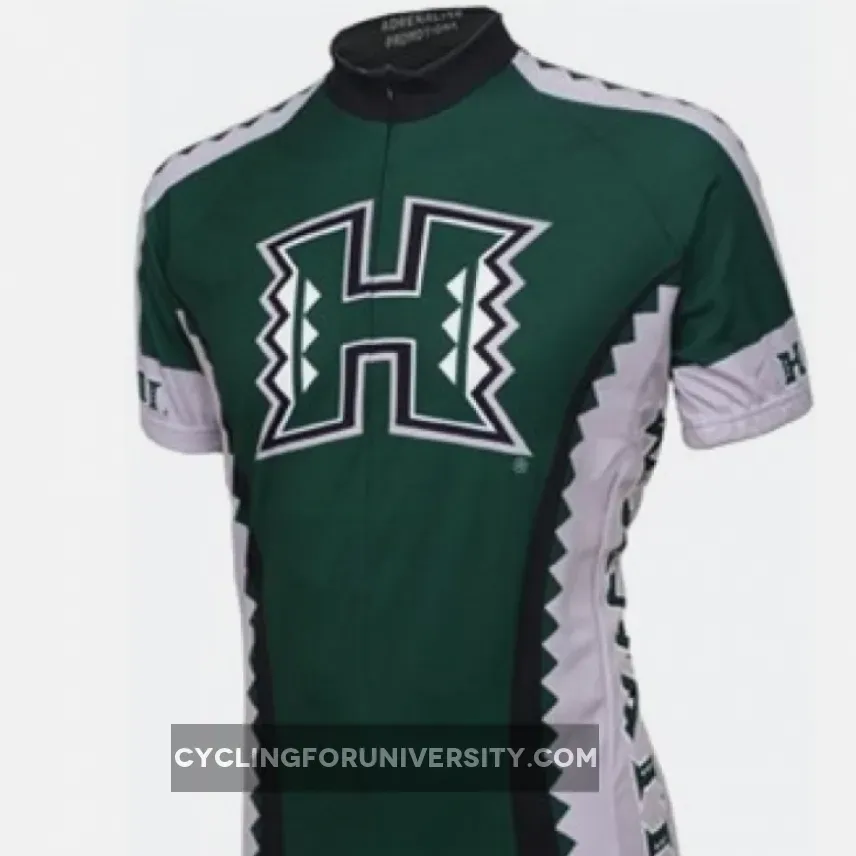 UH University of Hawaii Cycling Short Sleeve Jersey Hawaii Cycling Jersey