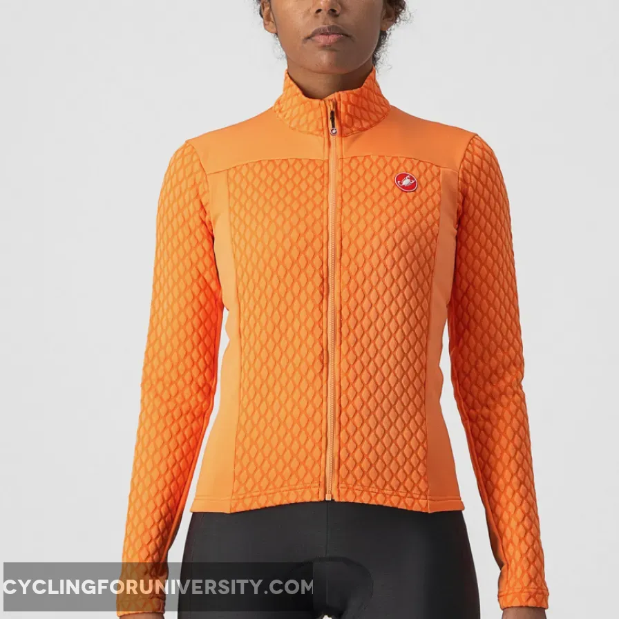 Castelli Sfida 2 Long Sleeves Woman Jersey - Orange Online