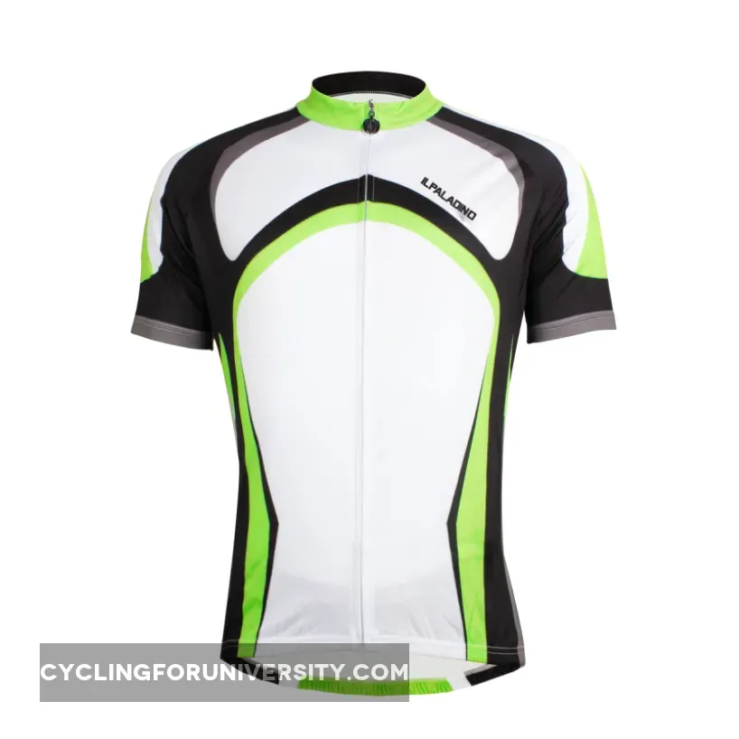 Fluorescent Green Man's Short-sleeve Cycling Jersey Summer NO.032