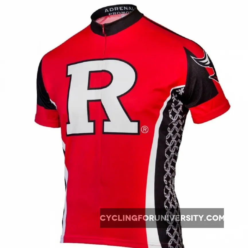 Adrenaline Promo Rutgers University 3/4 zip Men's Cycling Jersey