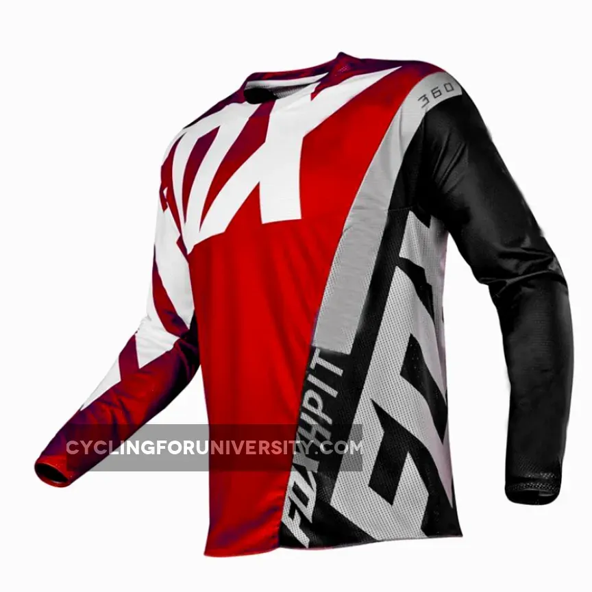 MTB Jerseys 2021 Motorcycle Mountain Bike Team Downhill Jersey MTB Offroad hpit fox Bicycle Locomotive Shirt Cross Country Mountain Bike