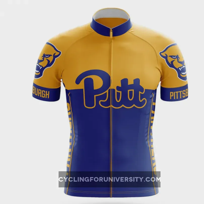 University of Pittsburgh V2 - Men's Cycling / Jersey Only Pittsburgh Cycling Jersey