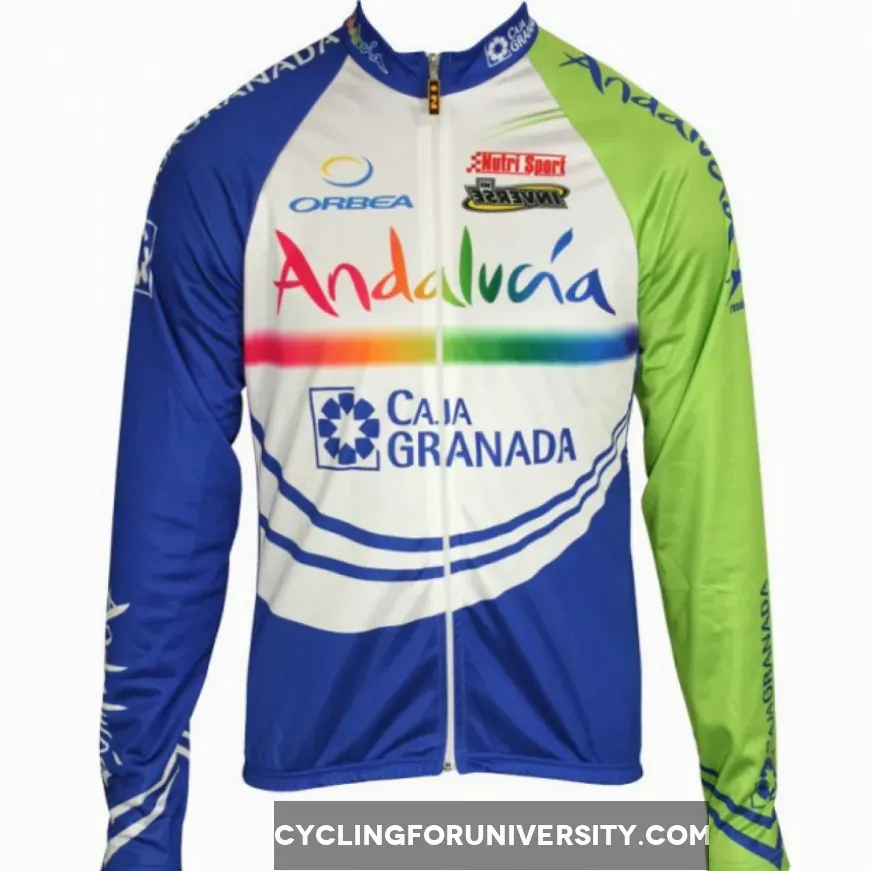 ANDALUCIA 2011 Inverse Radsport-Profi-Team Winter Long Sleeve Jersey Jacket