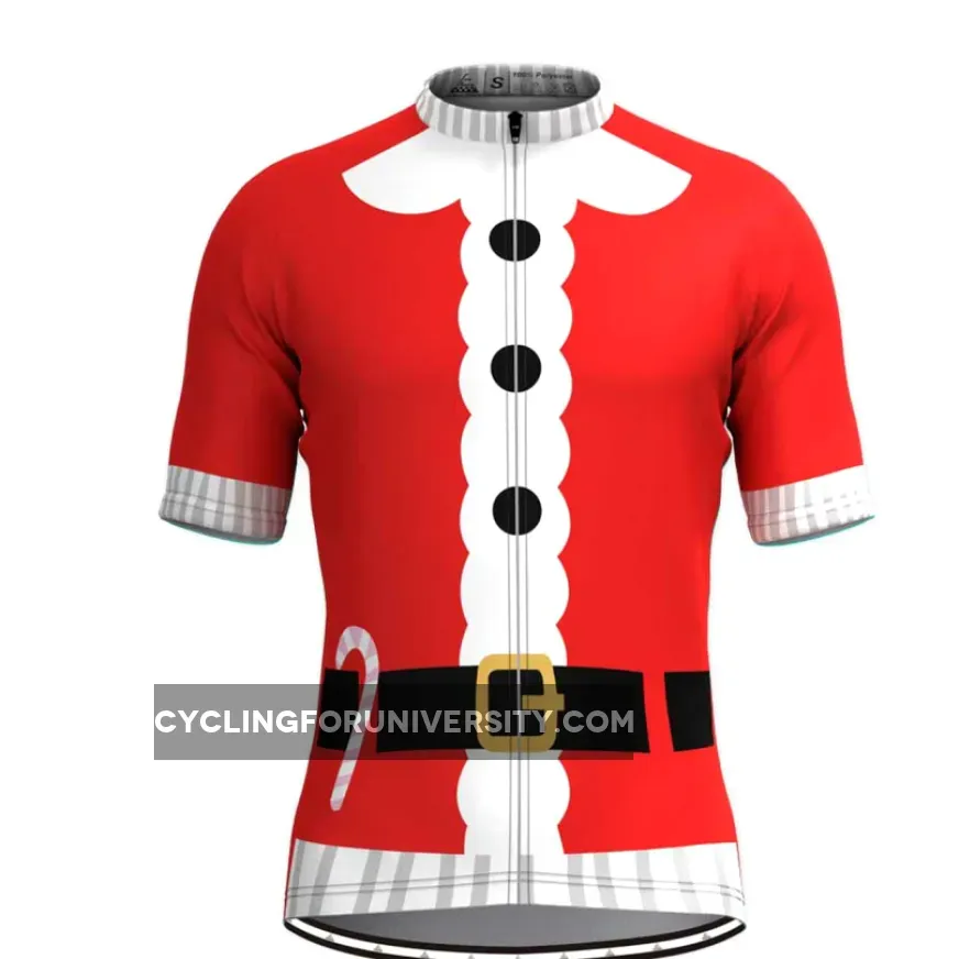 Santa Suit Ugly Christmas Sweater Cycling Jersey Outlet