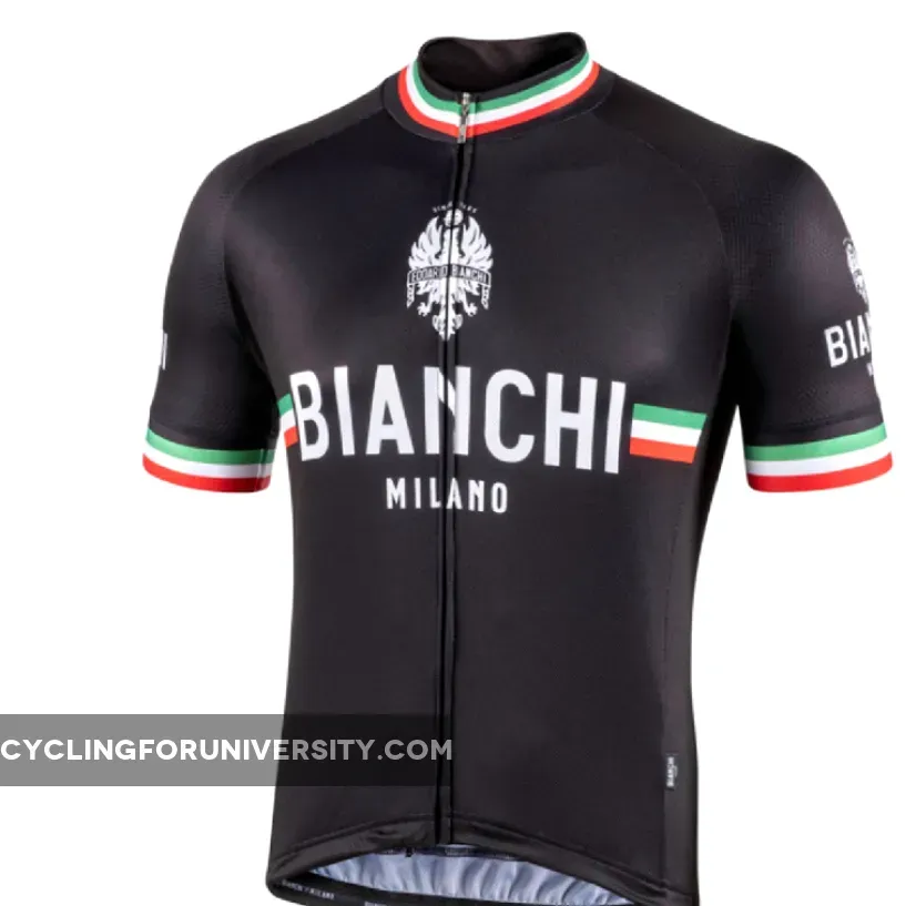 Nalini Bianchi-Milano ISALLE Short Sleeve Full Zip Cycling Jersey