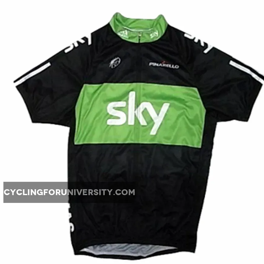 2010 Team SKY Short Sleeve Cycling Jersey In Green To Buy