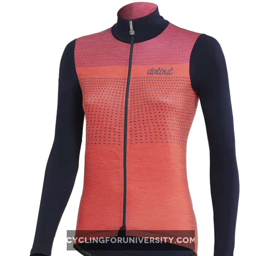 Dotout Fanatica Wool woman long sleeves jersey - Red