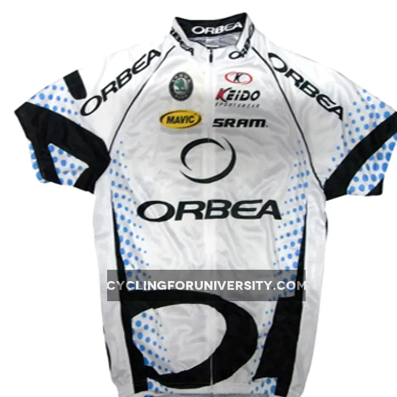 2011 ORBEA White Cycling Short Sleeve Jersey New Releases