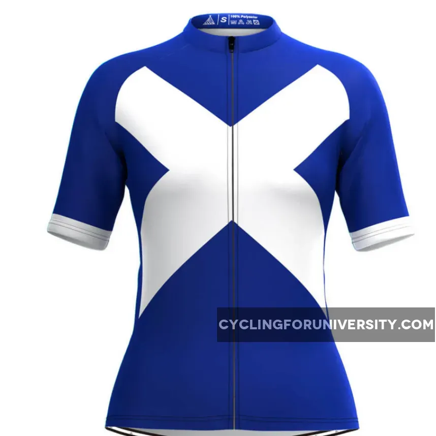 Scotland Flag Women's Cycling Jersey Brand New