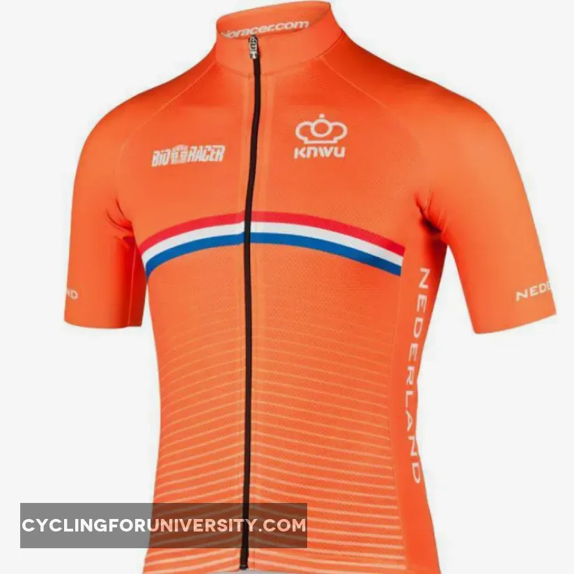 Netherlands 2021 - national team Short Sleeve Cycling Jersey