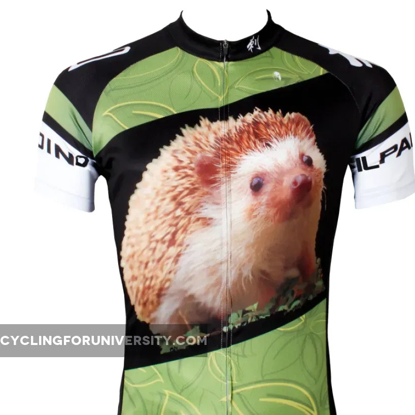 Men's Cycling Short Sleeve Jersey Hedgehog Picture Bike Shirt NO.557