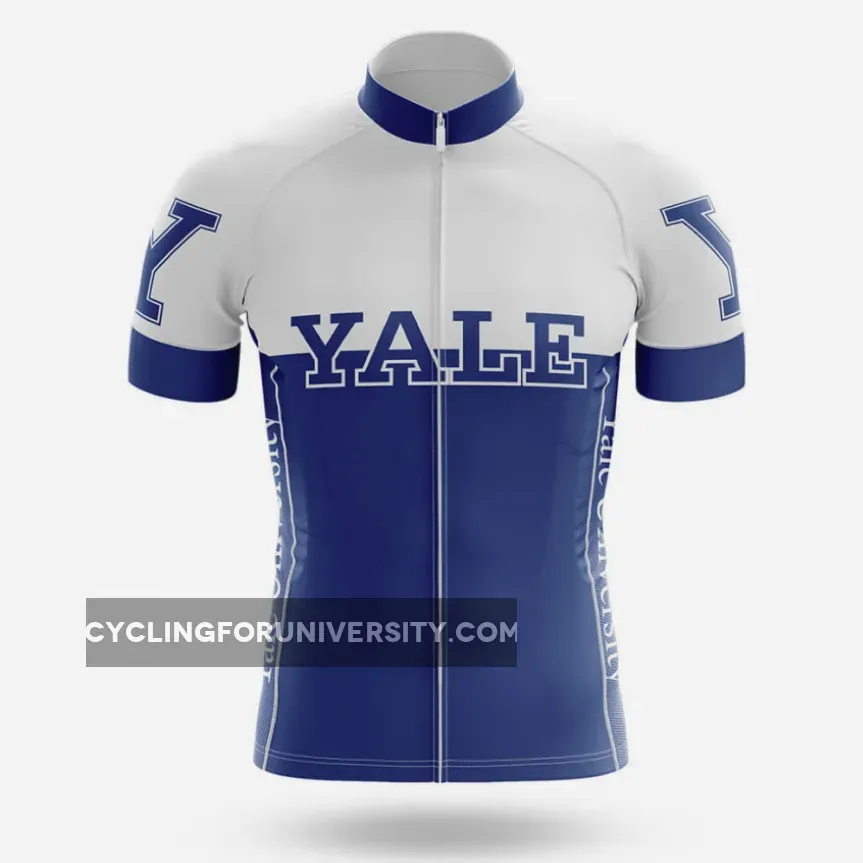 Yale University V2 - Men's Cycling / Jersey Only #Yale Cycling Jersey