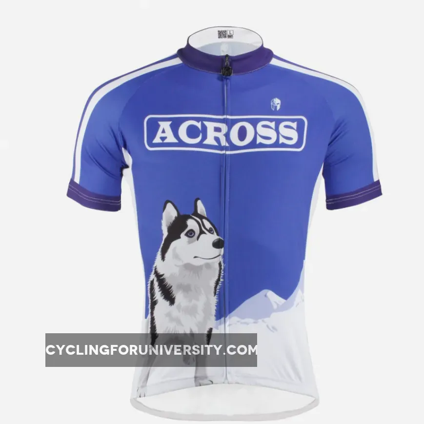 ILPALADINO Wolf Men's Cycling Jersey Biking Riding Apparel Animal Pattern Comfortable Bike Shirt Short Sleeve for Summer Apparel Outdoor Sports Gear Leisure Biking T-shirt NO.611