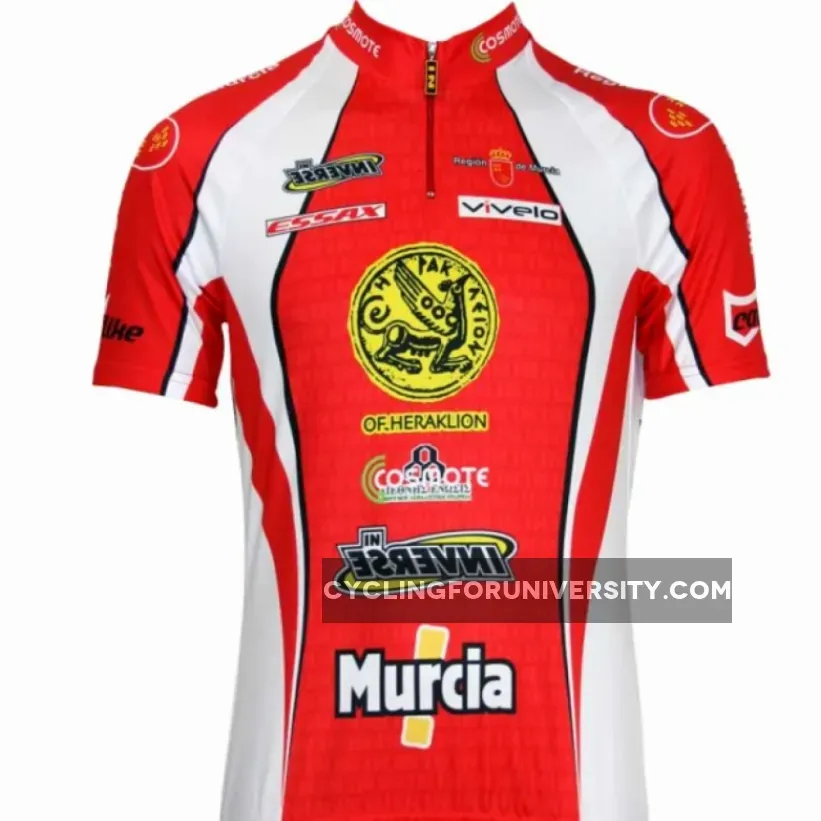 MURCIA-Heraklion 2010 Inverse professional cycling team - Cycling Jersey Short Sleeve