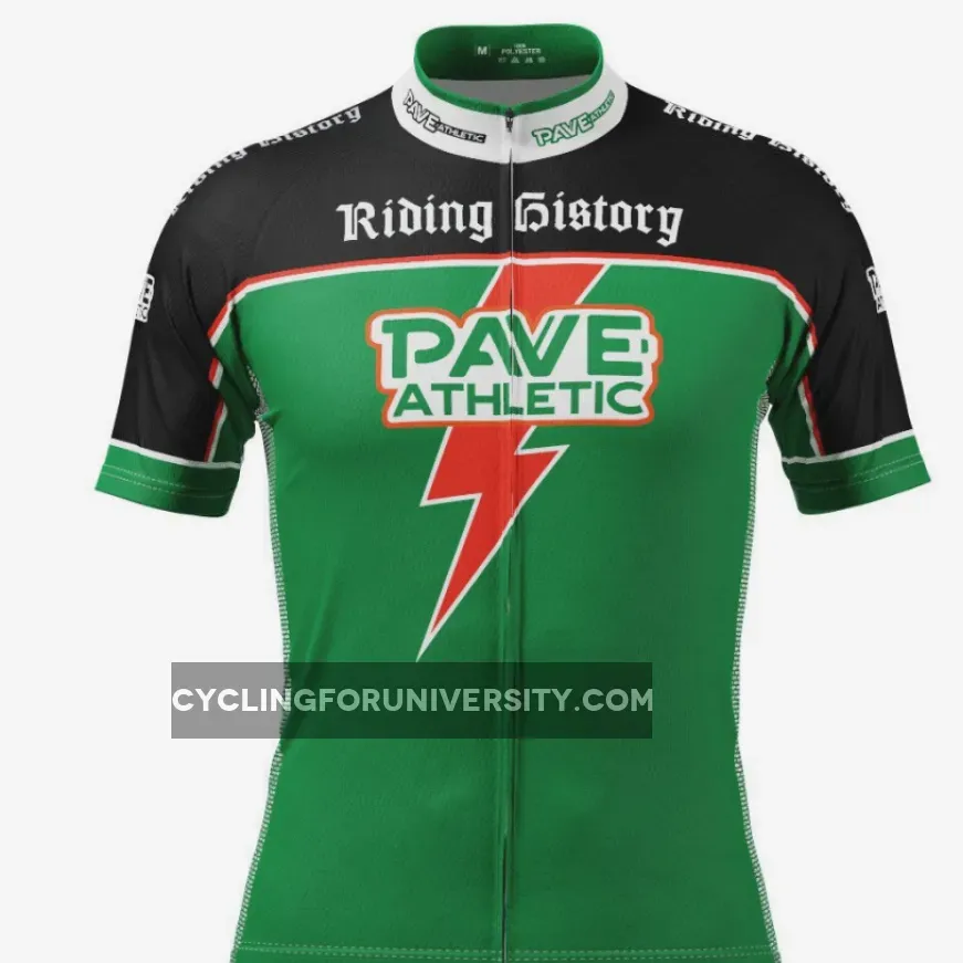 PAVE Athletic Energy Bolt Short Sleeve Cycling Jersey