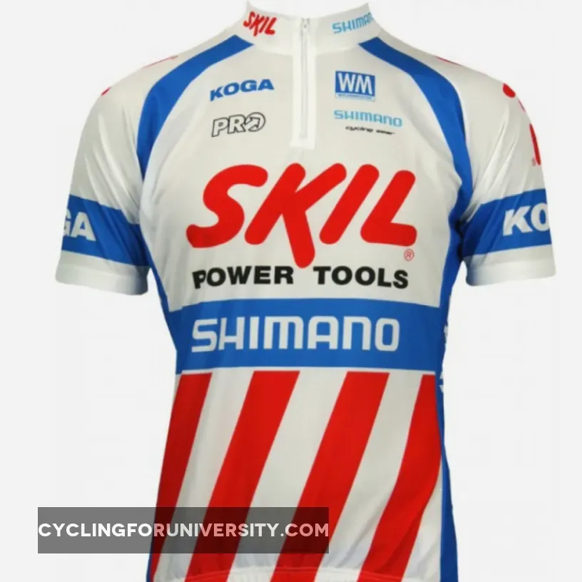 Skil Shimano 2009 Cycling Short Sleeve Jersey Outlet