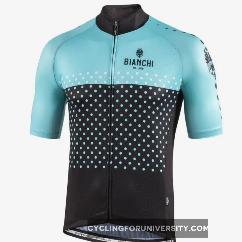 Bianchi Milano Quirra Green Black Jersey,