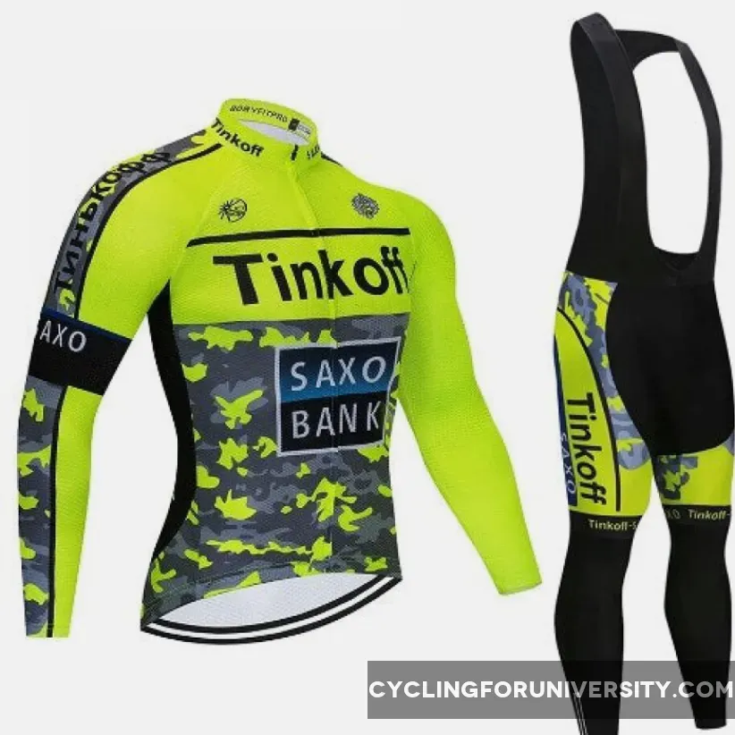 Tinkoff Saxo Bank Cycling Set Long Sleeve New Releases