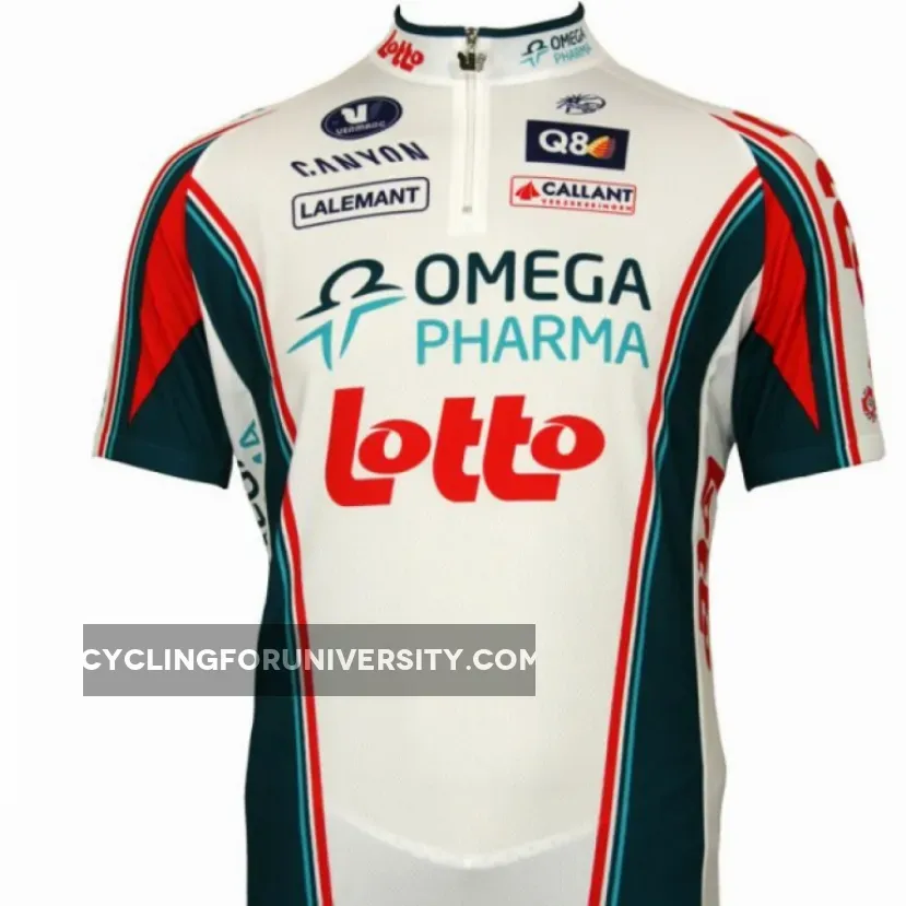 Omega Pharma-Lotto 2010 Vermarc Radsport-Profi-Team Short Sleeve Jersey