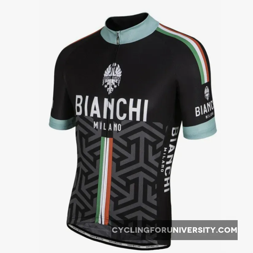 Bianchi Milano Pontesei Black Jersey, To Buy