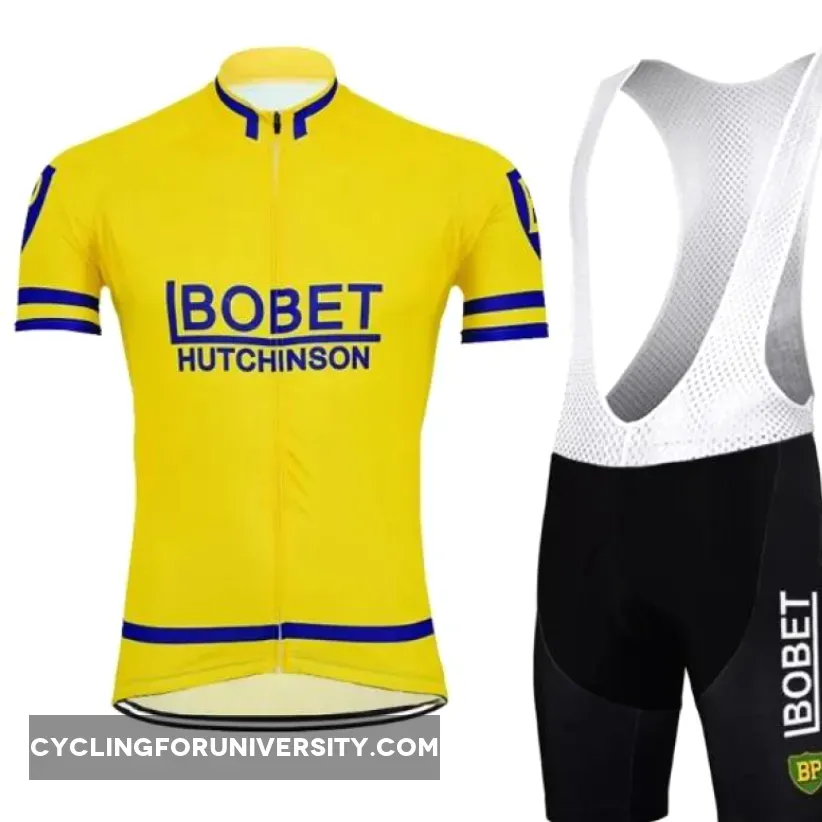 Bobet BP Hutchinson vintage race cycling suit 1958