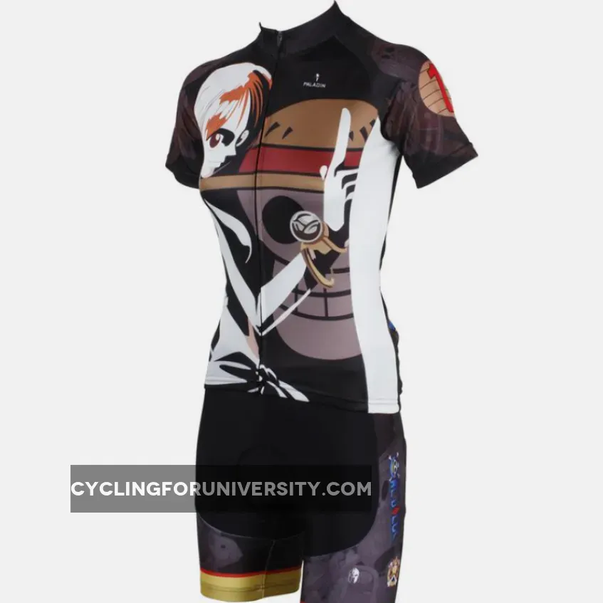 ONE PIECE Series Woman's Short-sleeve Cycling Suit Jersey Team Leisure Jacket T-shirt Pretty Summer Spring Autumn Clothes Sportswear Anime Navigator Nami