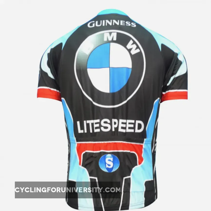 2012 Team Litespeed BMW Short Sleeve Cycling Jersey To Buy