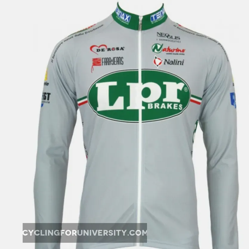 LPR 2008 Long Sleeve Jersey- Radsport-Profi-Team Restock