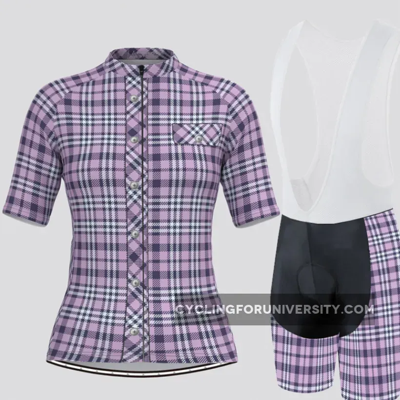 Plaid Checkered Shirt V19 Women's Cycling Kit New Releases