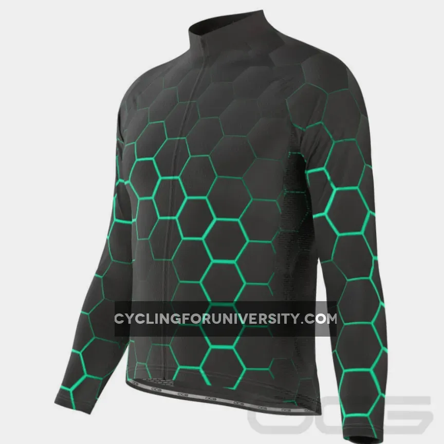Men's Radioactive Long Sleeve Cycling Jersey Restock