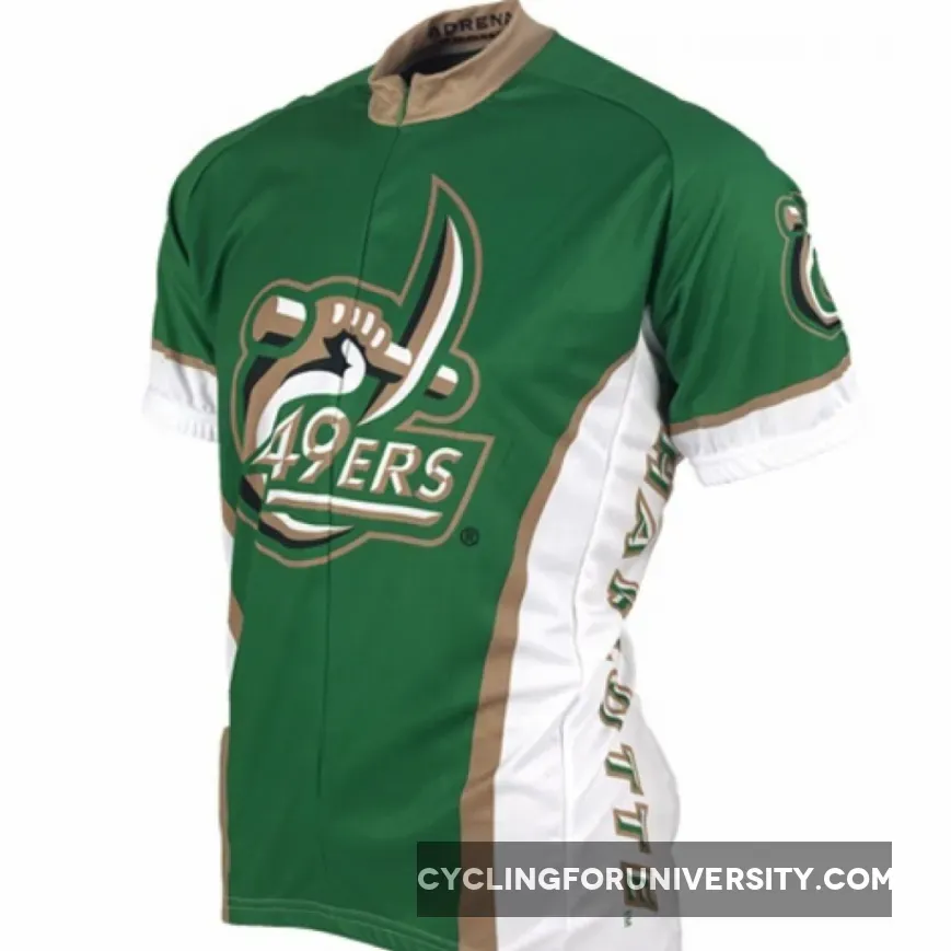 University of North Carolina UNC Charlotte 49ERS Cycling Short Sleeve Jersey / Unc Charlotte Jersey