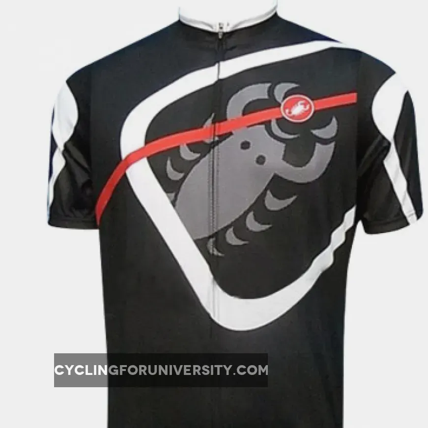 CASTELLI Black Short Sleeve Jersey Restock