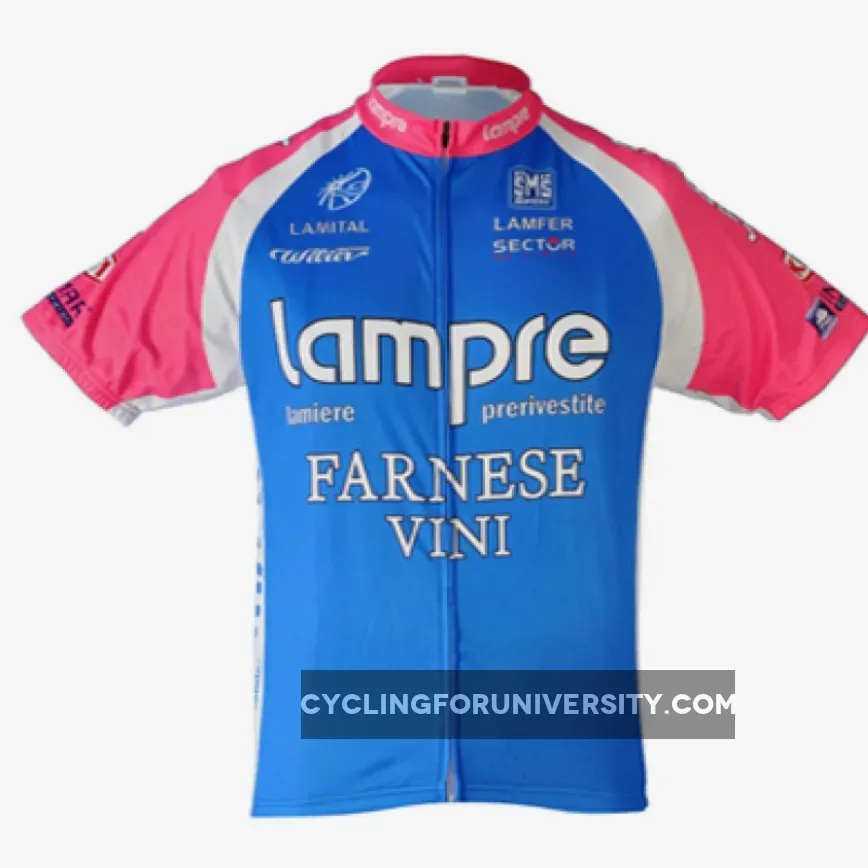 2010 Team Lampre Cycling Short Sleeve Jersey Brand New