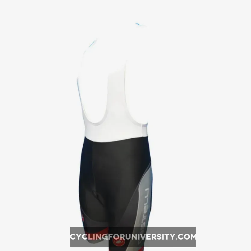 2012 CASTELLI Black-Gray Cycling Bib Shorts For Sale