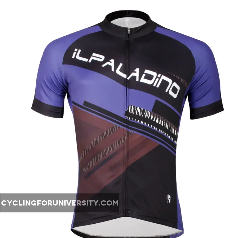 ILPALADINO Men's Mountain Bike Appreal Short Cycling Jersey for Hot Season Breathable and Quick Dry Bike Shirt NO.751